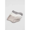 Üreticiniz Elephant Boy 3lü Penye Soket Çorap 10135 Gri
