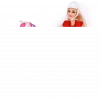 Üreticiniz Jasmine Atlı Bebek Beyaz-pembe