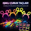 Üreticiniz Karanlıkta Parlayan Glow Taç Seti 12 Adet – Yıldız Kalp Ay Çiçek (her Model 3 Adet)
