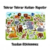 Üreticiniz Kullanılabilen Sticker Animal Paradise