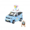 Üreticiniz Lz-1131  balon Arabası Mavi 875 Parça Block Oyuncak