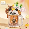 Üreticiniz Lz-4206 Nessiworld Panda Ayı Dondurma Kupası 297 Parça Block Oyuncak