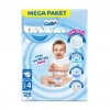 Üreticiniz Mega Paket Bebek Bezi 4 Beden 7-14 Kg 128 Adet