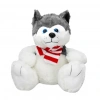 Üreticiniz Nessiworld Oturan Husky Atkılı Peluş Köpek 30 Cm