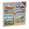 Üreticiniz Ony-343/344/345/346 Ahşap Eğitici 4lü Puzzle -onyıl