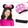Üreticiniz Pembe Fiyonklu Minnie Mouse Tacı Kulak Nessiworld