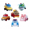 Üreticiniz Robocar Poli Gogo Rescue Deluxe 6lı Set