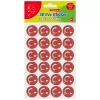 Üreticiniz Simli Eva Sticker Ay Ve Yıldız 24lü Sticker