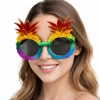 Üreticiniz Tropikal Ananas Tasarımlı Renkli Hawaii Parti Gözlüğü
