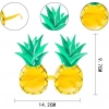 Üreticiniz Tropikal Hawaii Ananas Şekilli Parti Gözlüğü 9.5 X 14 Cm