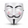 V Mask Premium Vendetta Beyaz Maske (guy Fawkes Stil)