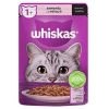 Whiskas Pouch Sos İçerisinde Somonlu Yetişkin Konserve Kedi Maması 1 Adet 85 Gr