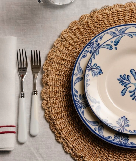 Bej Keten Masa Örtüsü - Doğal & Şık Masa Örtüsü Modeli 140x140 cm