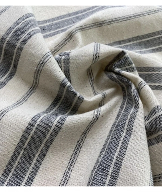 GRİ Çizgili Otantik Masa Örtüsü