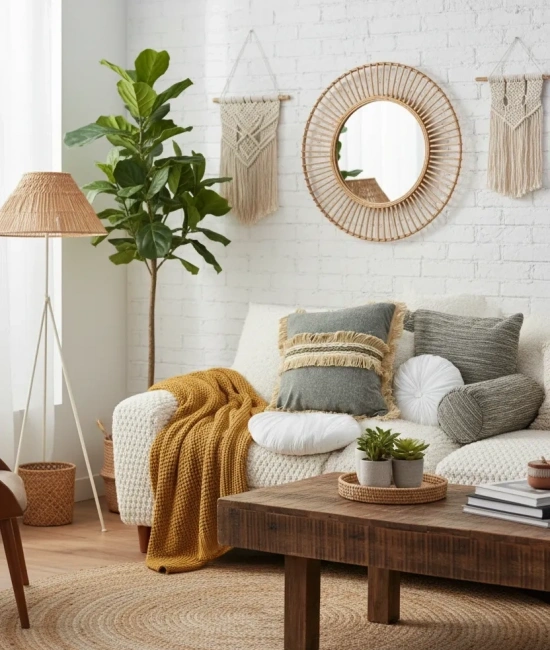 Gri Antrasit Jütlü Püskllü Kırlent 2 Adet Kırlent Kılıfı (43 x 43 )