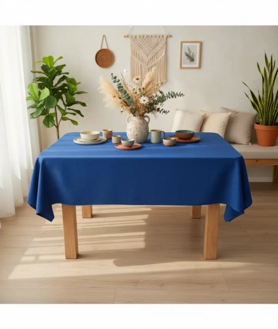 Premium Keten Lacivert (DÜZ) Masa Örtüsü