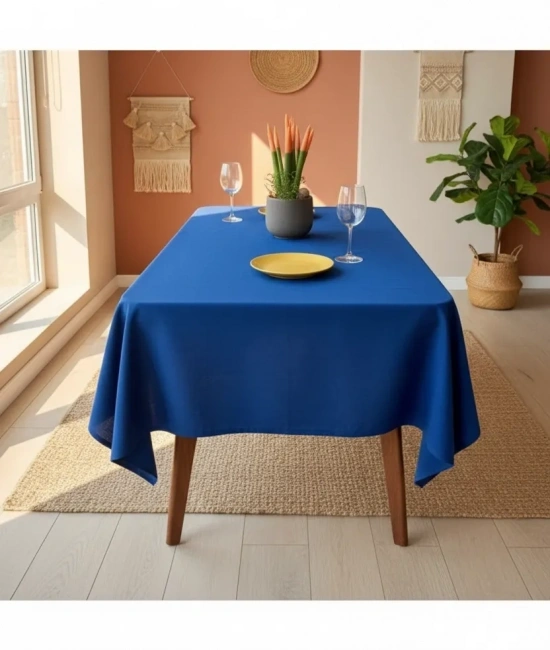 Premium Keten Lacivert (DÜZ) Masa Örtüsü