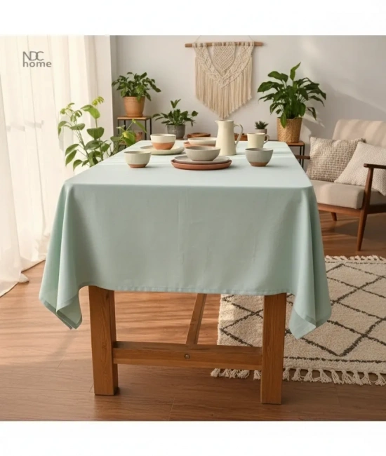 Premium Adaçayı Yeşili Keten (DÜZ) Masa Örtüsü