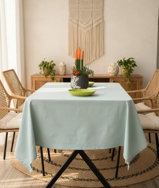 Premium Adaçayı Yeşili Keten (DÜZ) Masa Örtüsü