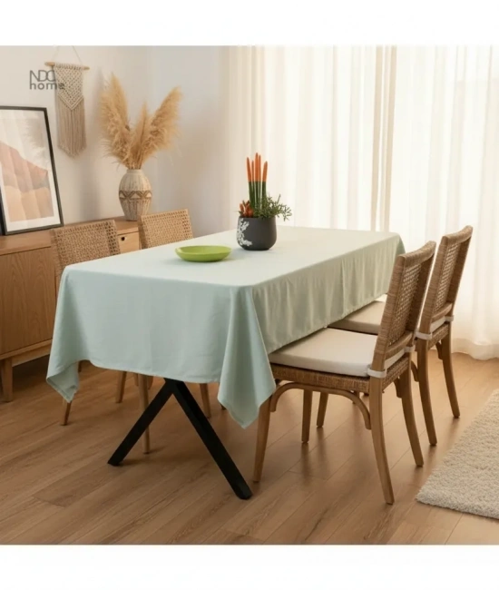 Premium Adaçayı Yeşili Keten (DÜZ) Masa Örtüsü