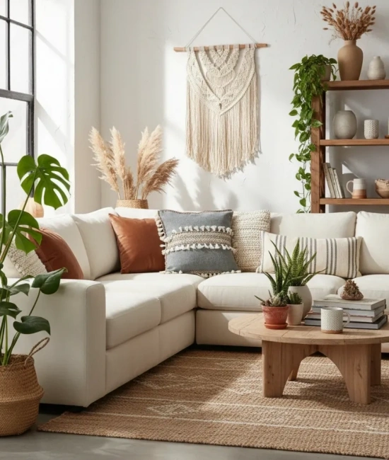 Antrasit Şeritli Ponponlu Kırlent 2 Adet Kırlent Kılıfı(43x43)