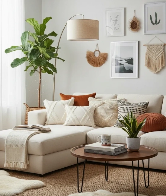 Özel Tasarımkare Çapraz Kokoş Tekli Keten Krem Kırlent 2 Adet Kırlent Kılıfı (43 x 43)