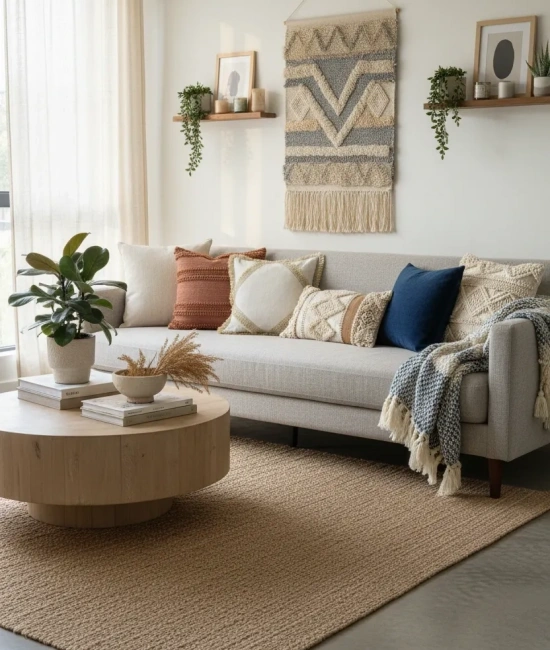 Özel Tasarım Keten Krem Kırlent 2 Adet Kırlent Kılıfı