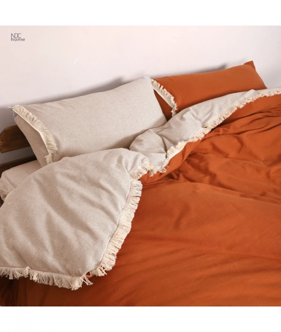 Ham Tarçın Çift Taraflı Çift Kişilik Nevresim Seti