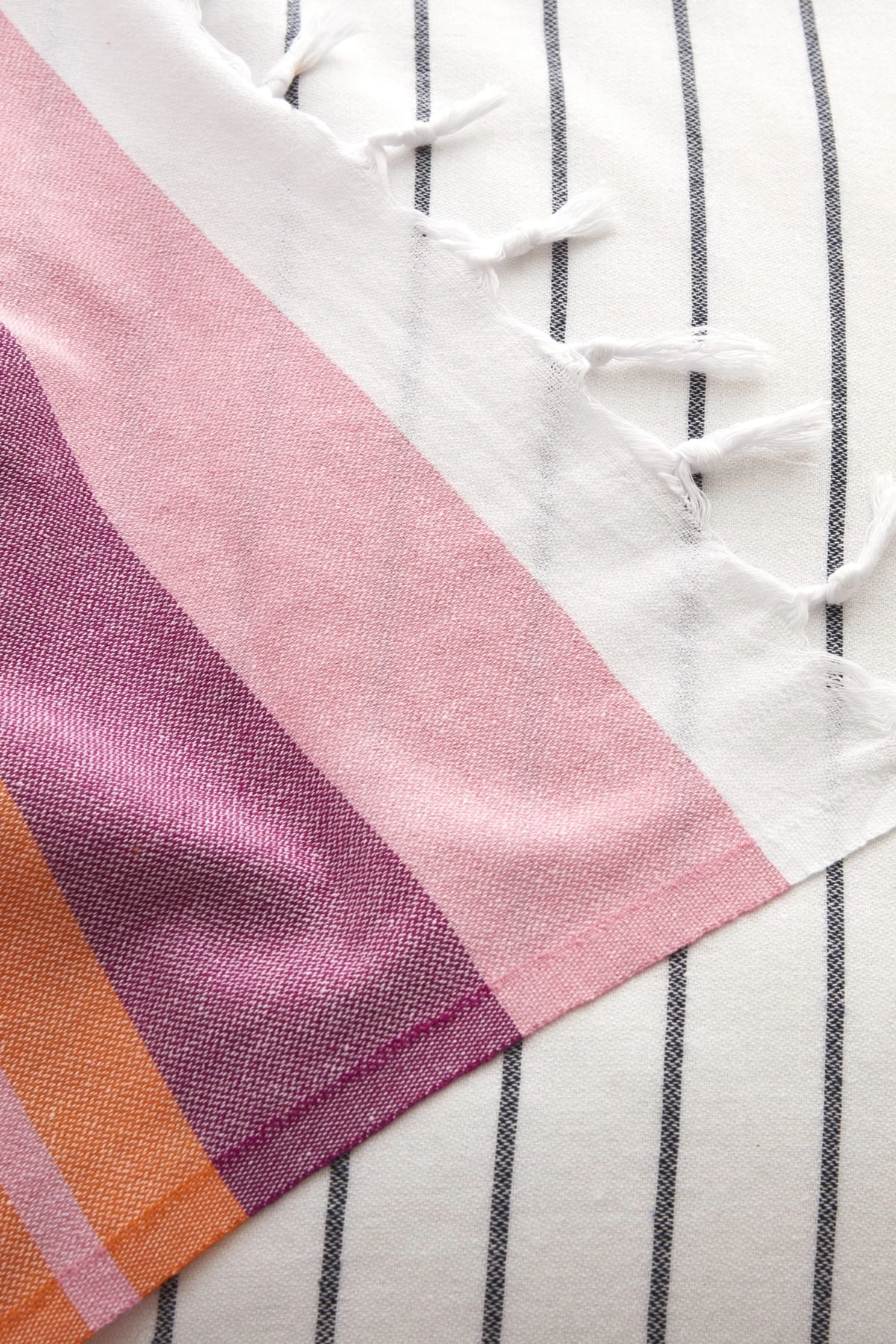 Luis Çift Kişilik Peştemal Pike Turuncu