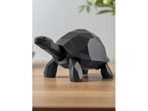 3D Kaplumbağa Figür Büst – 10 cm Dekoratif Biblo