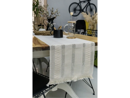 Ham Dantel Runner Masa Örtüsü 35 x 150