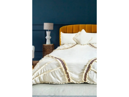 Günışığı Otantik Püsküllü Çift Kişilik Nevresim Takımı