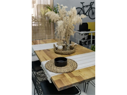 Ham Dantel Örme 2 Lİ Runner Masa Örtüsü 35 x 80