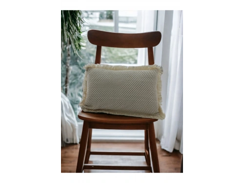 Bütün Dantelli Püsküllü Kırlent KırlentKılıfı