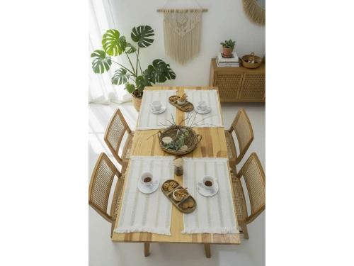 Örme Ham Dantel Amerikan Servis 35x55