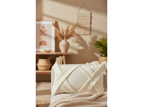 Özel Tasarım Kokoş Tekli Keten Kırlent Kırlent Kılıfı( 35*55)