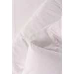 Beyaz Yıkanmış Çift Kişilik Nevresim Yastık Seti (200 X 220)