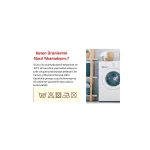 Üç Püsküllü Keten Krem Kırlent 2 Adet Kırlent Kılıfı (35 x 55)