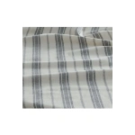 GRİ Çizgili Otantik Masa Örtüsü