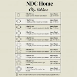 Siyah Keten YUVARLAK FIRFIRLI Masa Örtüsü