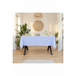 Premium Keten Beyaz (DÜZ) Masa Örtüsü