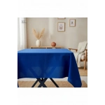 Premium Keten Lacivert (DÜZ) Masa Örtüsü