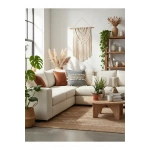 Antrasit Şeritli Ponponlu Kırlent 2 Adet Kırlent Kılıfı(43x43)