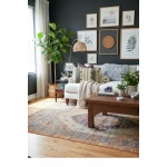 Gri Keten Üçlü Kahverengi Dantelli Kırlent 2 Adet Kırlent Kılıfı