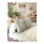 Özel Tasarım Bej Kırlent 2 Adet Kırlent Kılıfı 35x55