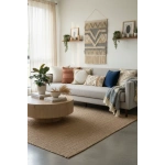 Özel Tasarım Keten Krem Kırlent 2 Adet Kırlent Kılıfı