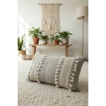 Özel Tasarım Bej Kırlent 2 Adet Kırlent Kılıfı 35x55