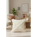 Özel Tasarım Kokoş Keten Kırlent 2 Adet Kırlent Kılıfı (43 x 43)