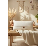 Özel Tasarım Kokoş Keten Kırlent 2 Adet Kırlent Kılıfı ( 35*55)