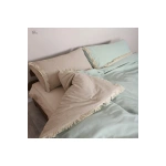 Ham Adaçayı Çift Taraflı Çift Kişilik Nevresim Seti